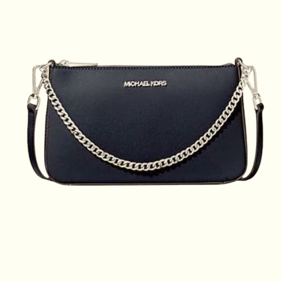 MICHAEL KORS SAFFIANO MEDIUM CROSSBODY BAG - Picture 1 of 5